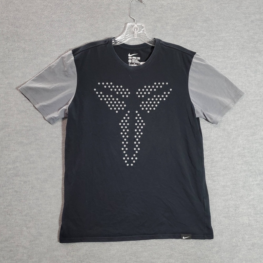 Nike Women Top Medium Black Shirt Kobe Stealth Graphic Reglan Sleeve READ